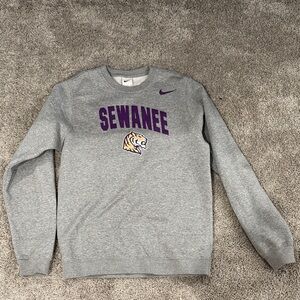 Nike Gray Sewanee Crewneck Sweater